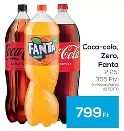 Coca Cola - Coca-cola, Zero, Fanta