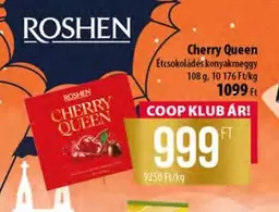 Cherry Queen Étcsokoládés