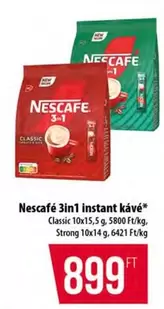 3in1 instant kávé