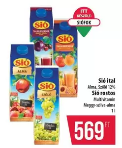 Si00 ital Alma, Sz0l0 12% Si0l0 rostos Multivitamin Meggy-szilva-alma
