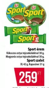 Sport érem, Sport szelet