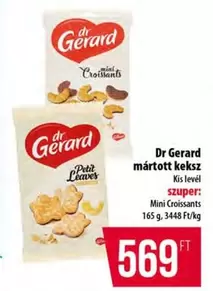 mártott keksz Mini Croissants