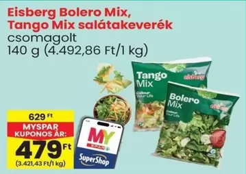 Bolero Mix, Tango Mix salátakeverék
