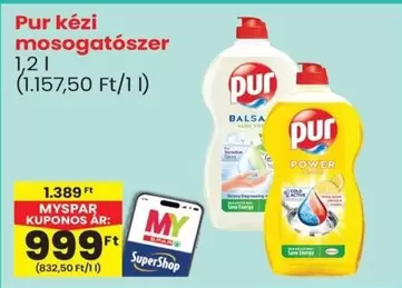 Pur kézi mosogatószer