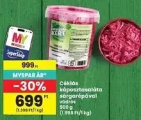 Cékla káposztasaláta sárgarépával