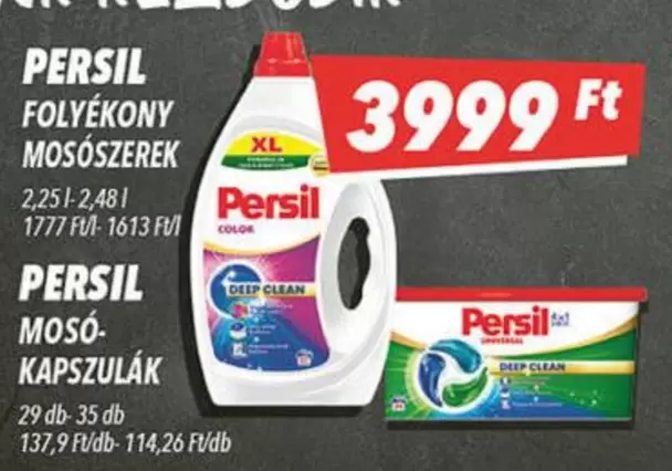 FOLYÉKONY MOSÓSZEREK / MOSÓ-KAPSZULÁK