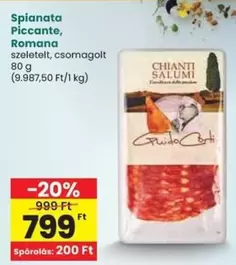 Spianata Piccante, Romana