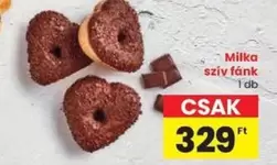 szív fánk