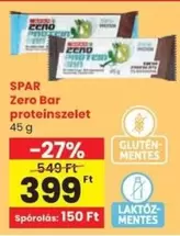 Zero Bar proteinszelet