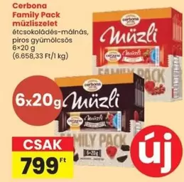 Family Pack Müzliszelet
