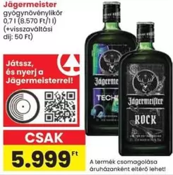 Jägermeister gyógynövény-likőr