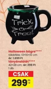 Halloween bögre
