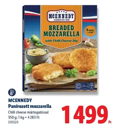 BREADED MOZZARELLA with Chili Cheese Dip