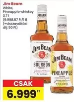 Jim Beam - White, Pineapple whiskey