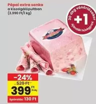 Pápai extra sonka