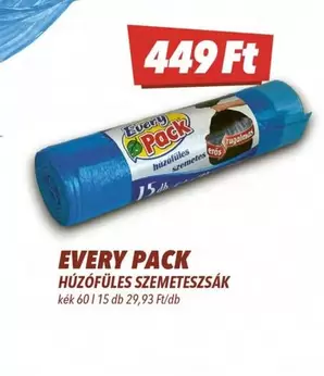 HÚZÓFÜLES SZEMETESZSÁK