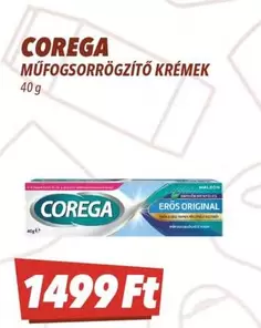 MŰFOGSŐRRÖGZÍTŐ KRÉMEK
