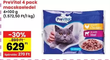 4 pack macskaeledel