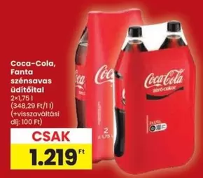 Coca Cola - szénsavas üdítőital