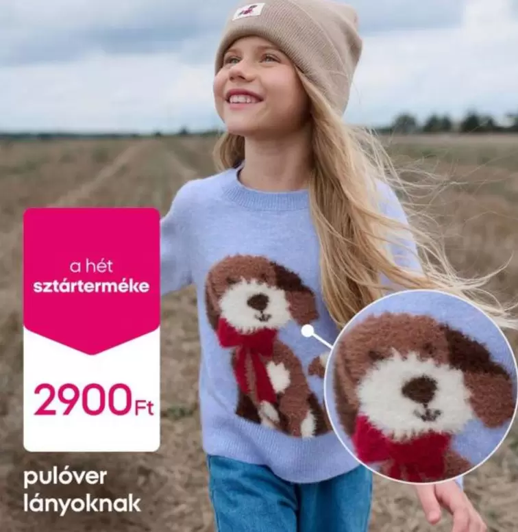 pulóver l
ányoknak