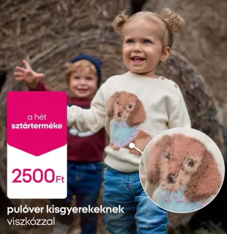 pulóver kisgyerekeknek viszkózzal