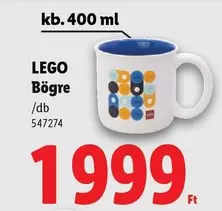 Lego - Bögre /db 547274