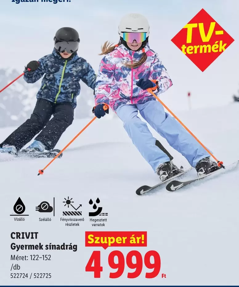 Gyermek síruha szett