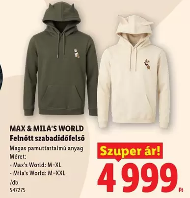 Felnőtt szabadidőfelső