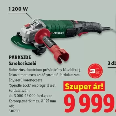 Sarokcsiszoló 540700