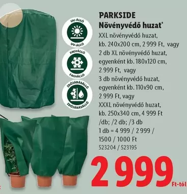 Xxl - Növényvédő huzat