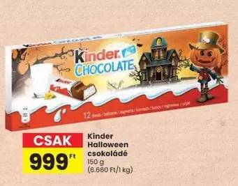 Kinder - Halloween csokoládé
