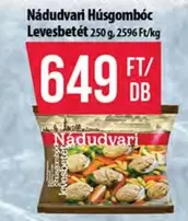 Húsgombóc Levesbetét