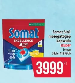 3in1 mosogatógép kapszula