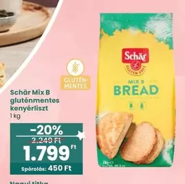 Glutenmentes kenyérliszt