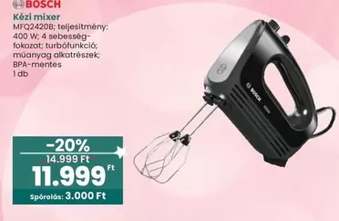 Bosch - Kézi mixer MFQ2420B