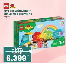 Lego - My First Számvonat - Tanulj meg számolni! 10954