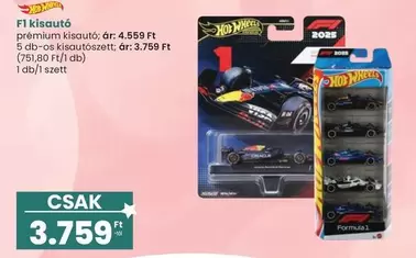 Hot Wheels - F1 kisautó