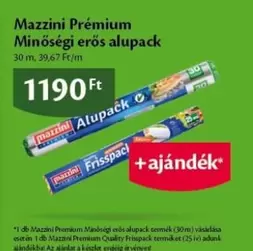 Mazzini Prémium Minőségi erős alupack