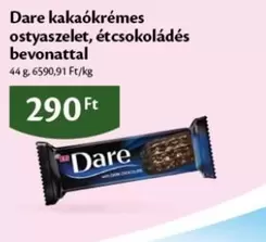 kakaókrémes ostyaszelet, étcsokoládés bevonattal
