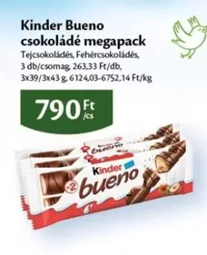 Kinder - csokoládé megapack