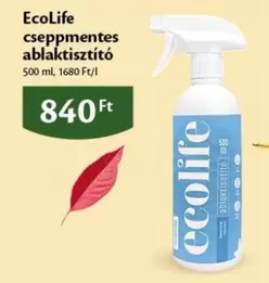 cseppmentes ablaktisztító