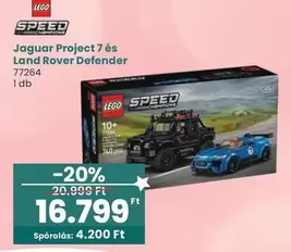 Lego - Jaguar Project 7 és Land Rover Defender 77264