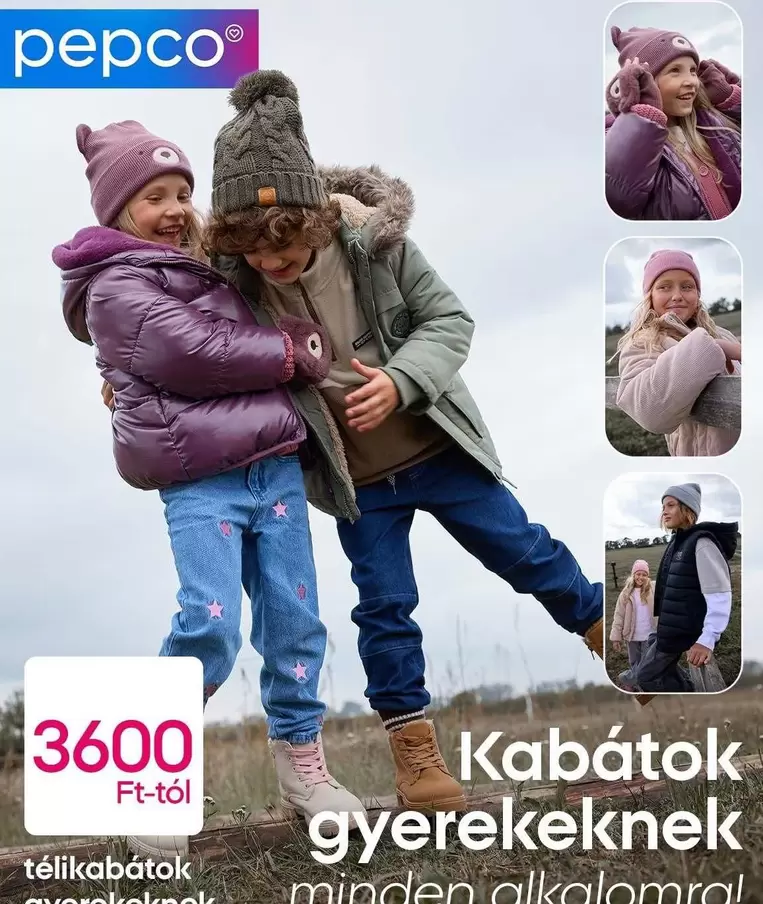 Kabátok gyerekeknek