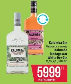 Gin Madagascar maracuja White Dry Gin
