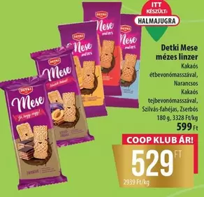 Detki Mese mézes linzer