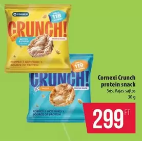 Crunch protein snack