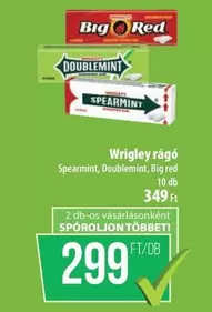 Spearmint, Doublemint, Big red
