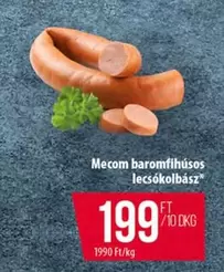 Mecóm baromfihúsos lecsókolbász
