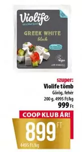 Görög, fehér tömb
