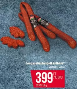 csabai lángolt kolbász